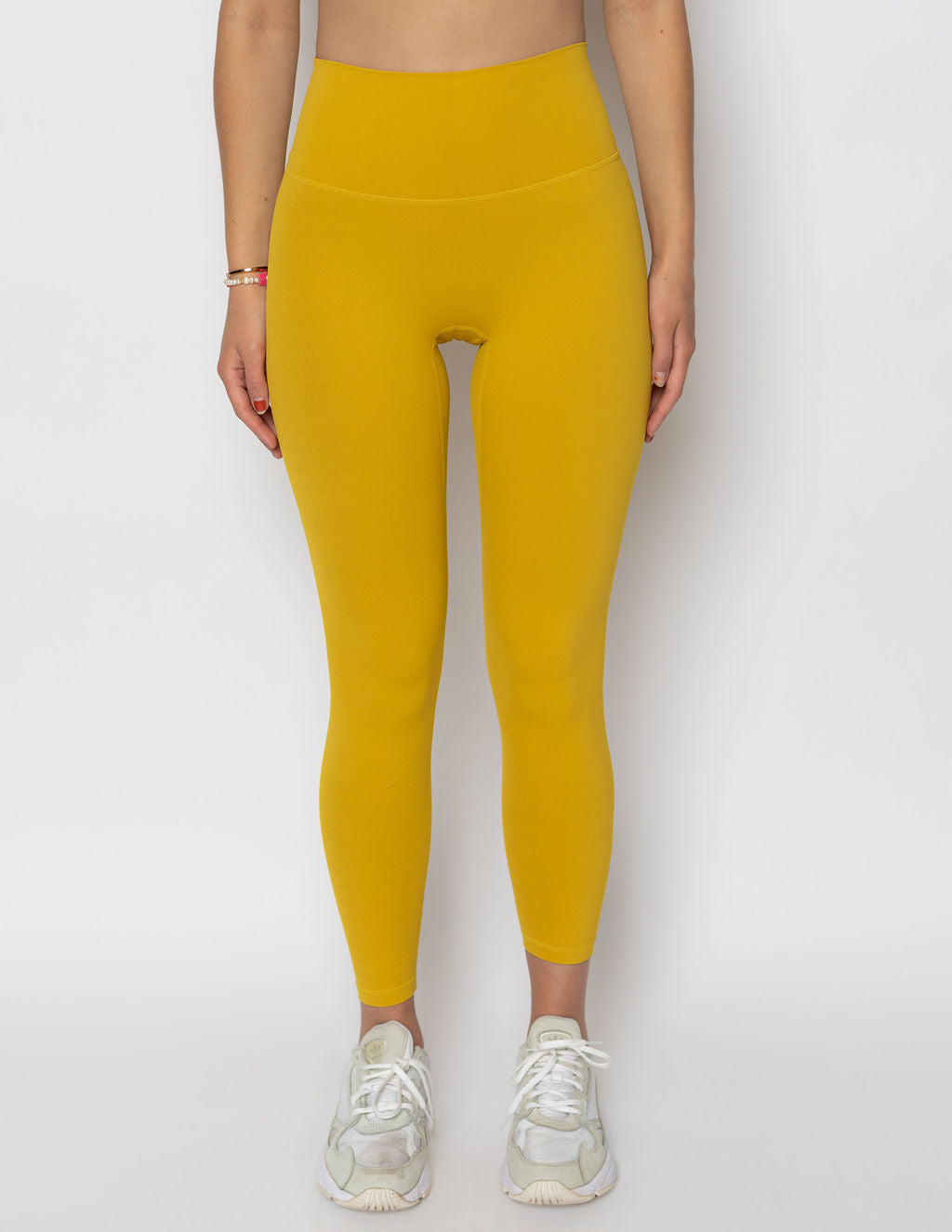 Prisma Women's Skinny Fit Ankle Leggings - Yellow( Lemon )